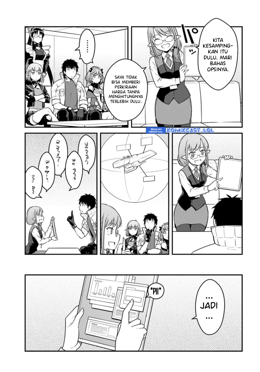 Mezametara Saikyou Soubi to Uchuusen-mochi datta no de, Ikkodate Mezashite Youhei Toshite Jiyuu ni Ikitai Chapter 40.1 Gambar 14